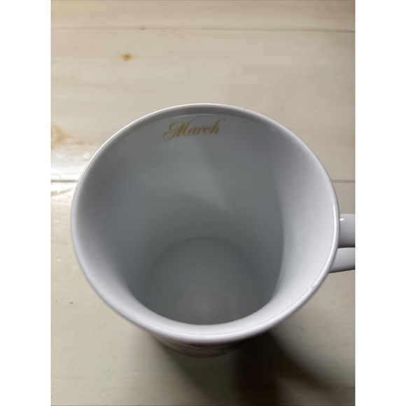 Danbury Mint ~ M.I. Hummel Mugs of the Year Porcelain Cups - 2 Cups Mar,Jan. - Picture 13 of 13